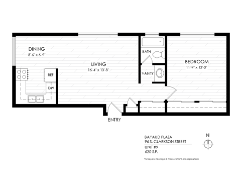Bayaud Plaza Floor plans